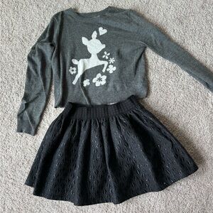 Sweater and skirt bundle